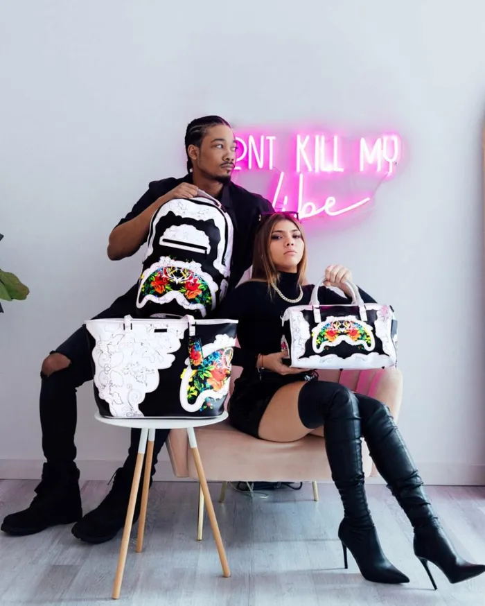 THE FLORAL CUT TOTE Bags SPRAYGROUND