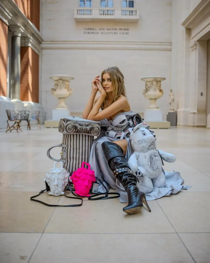 THE MET ALEXANDER THE GREAT MACEDONIAN TEDDYBEAR BACKPACK Bags SPRAYGROUND