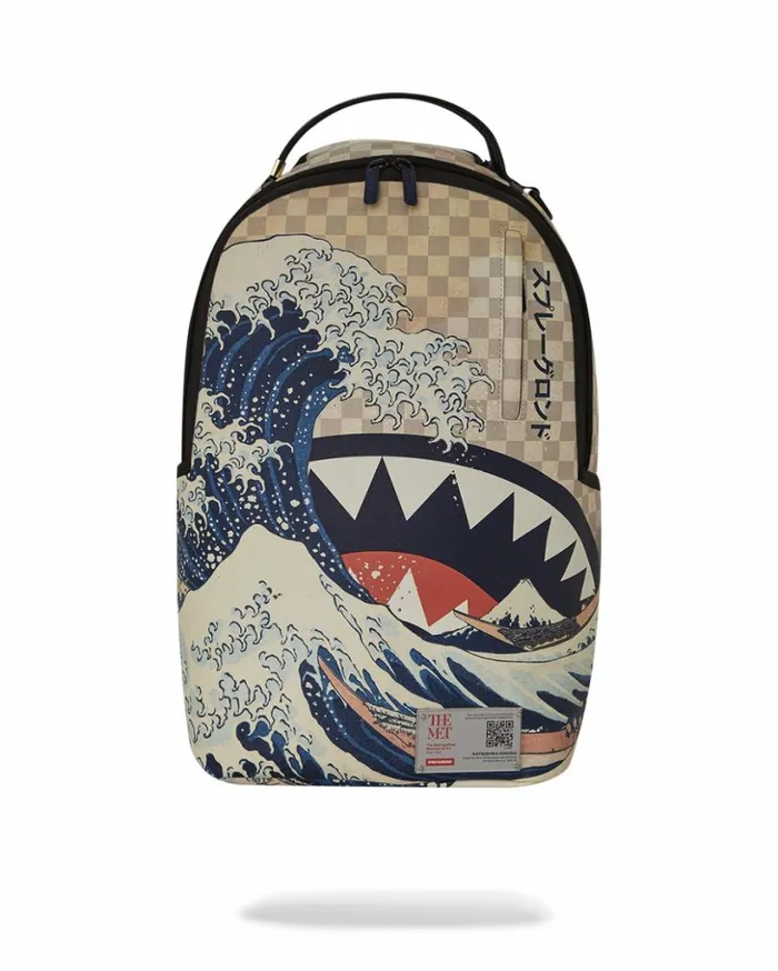 THE MET HOKUSAI GREAT WAVE BACKPACK Bags SPRAYGROUND