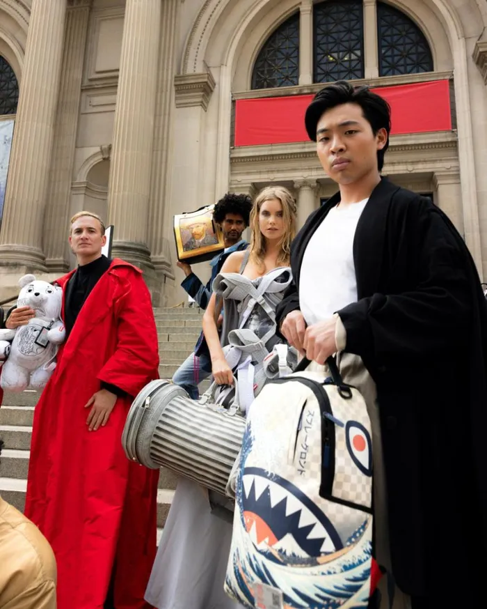THE MET HOKUSAI GREAT WAVE BACKPACK Bags SPRAYGROUND