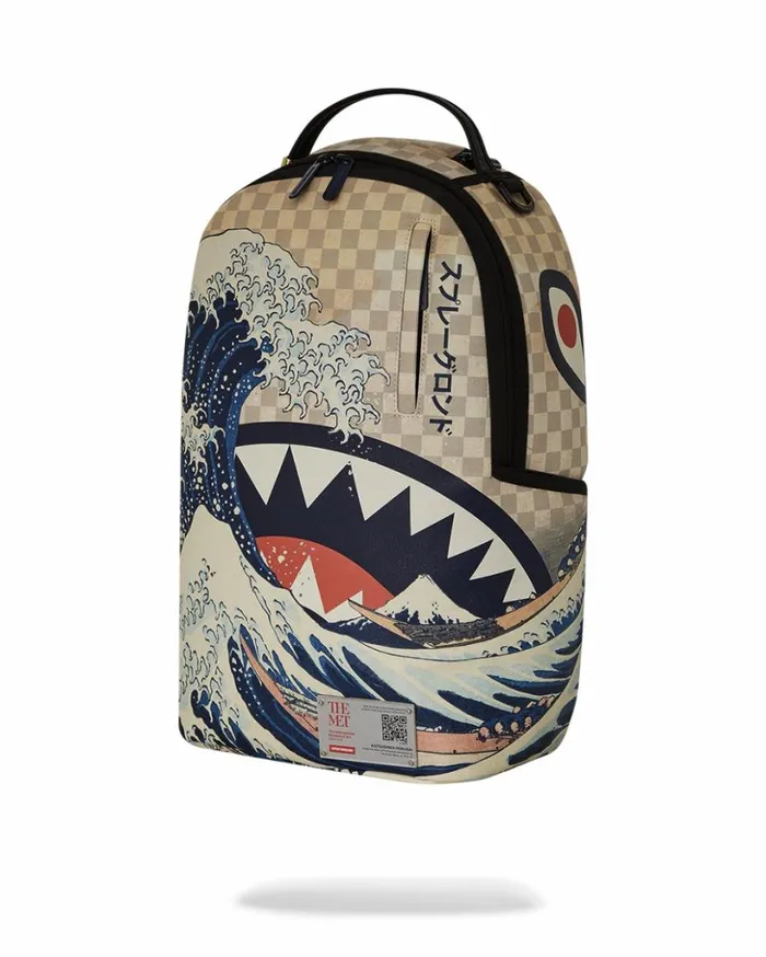 THE MET HOKUSAI GREAT WAVE BACKPACK Bags SPRAYGROUND