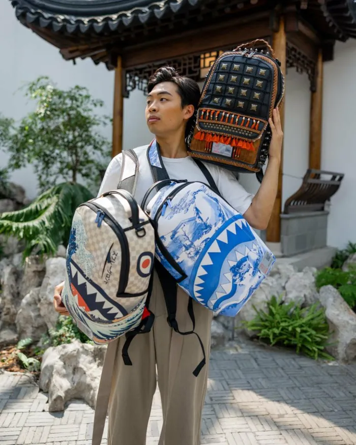 THE MET HOKUSAI GREAT WAVE BACKPACK Bags SPRAYGROUND