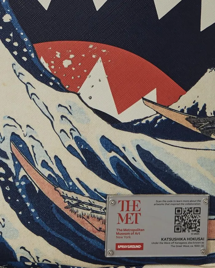 THE MET HOKUSAI GREAT WAVE BACKPACK Bags SPRAYGROUND