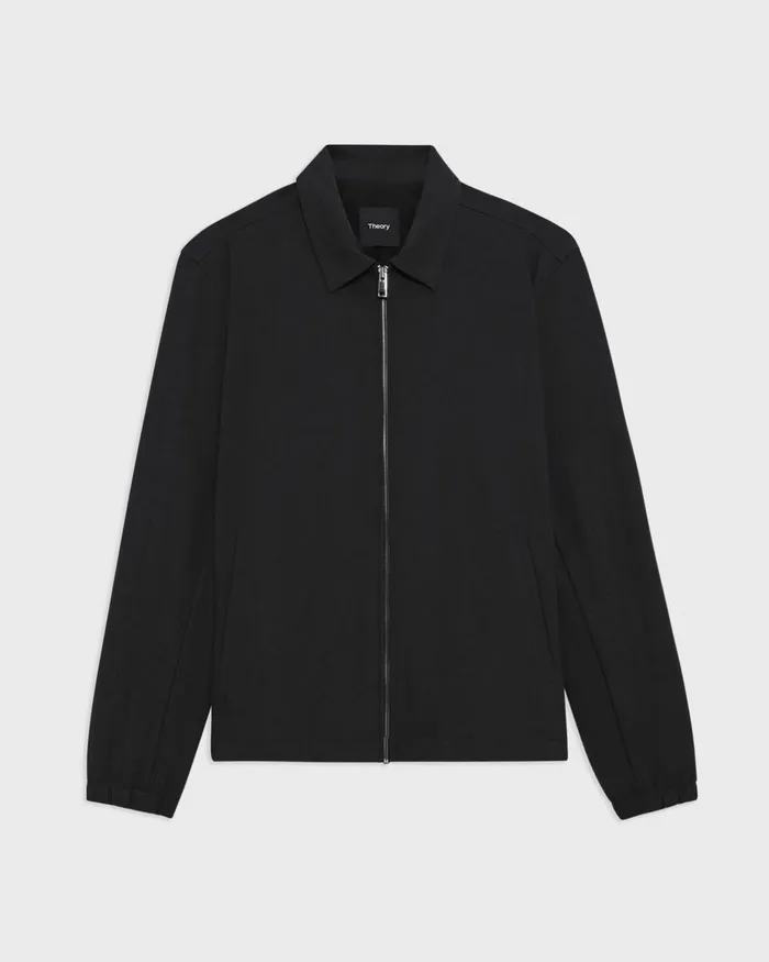 Theory Blazers Jackets Brody Jacket In Precision Ponte Black 8211 Men
