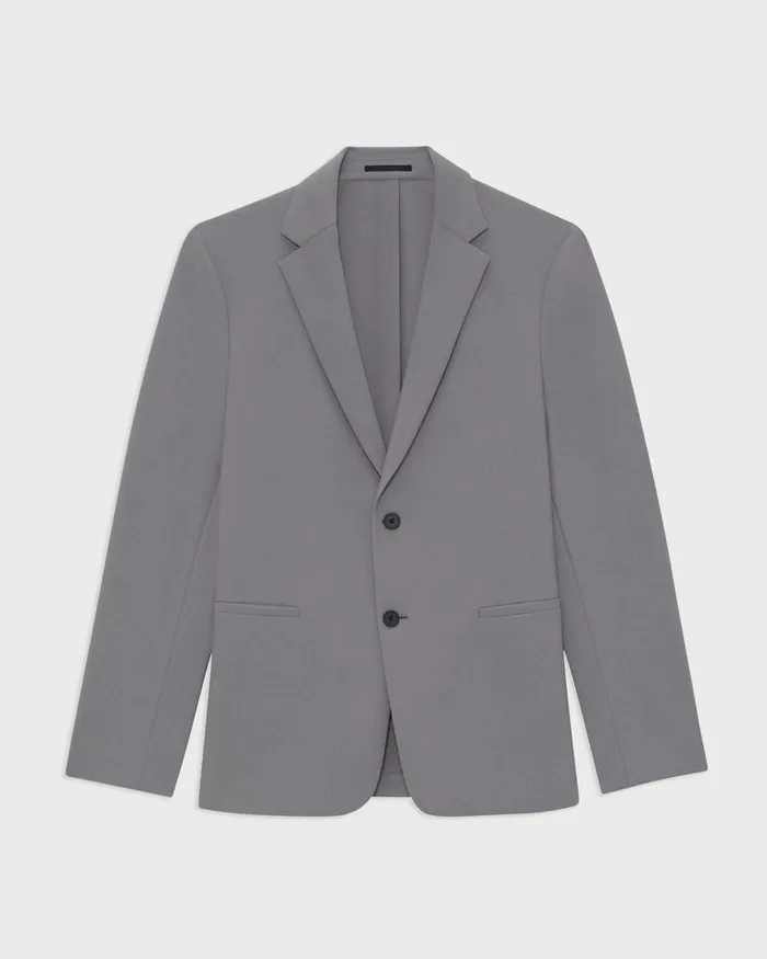 Theory Blazers Jackets Clinton Blazer In Precision Ponte Stone 8211 Men