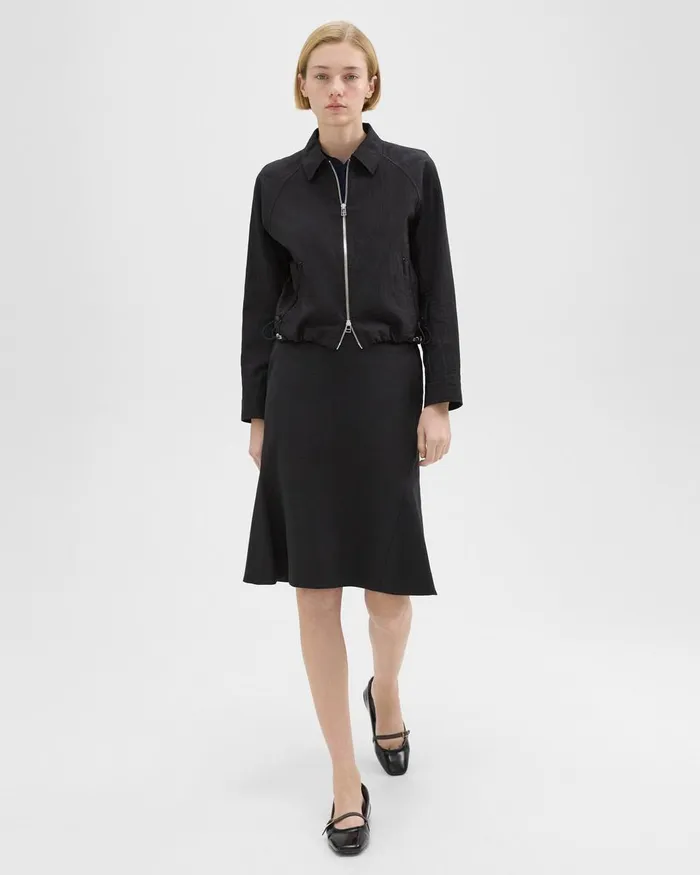 Theory Blazers Jackets Cropped Jacket Black 8211 Women