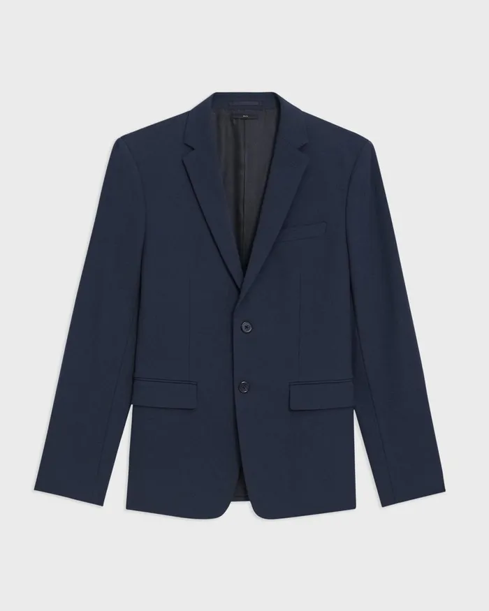 Theory Blazers Jackets Morton Blazer In Stretch Cotton Baltic 8211 Men