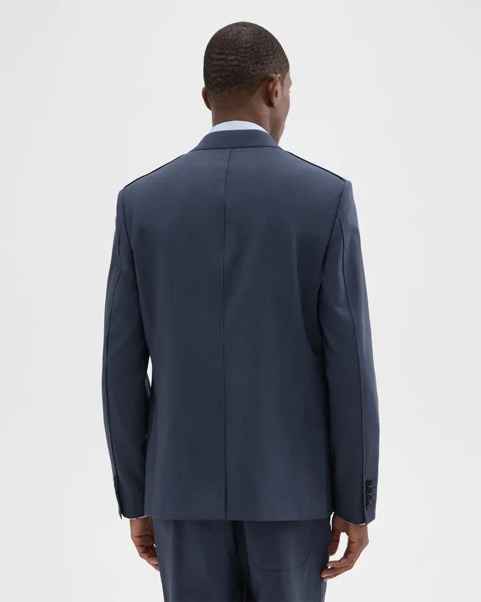 Theory Blazers Jackets Virgin Wool TwoButton Blazer Inkwell 8211 Men