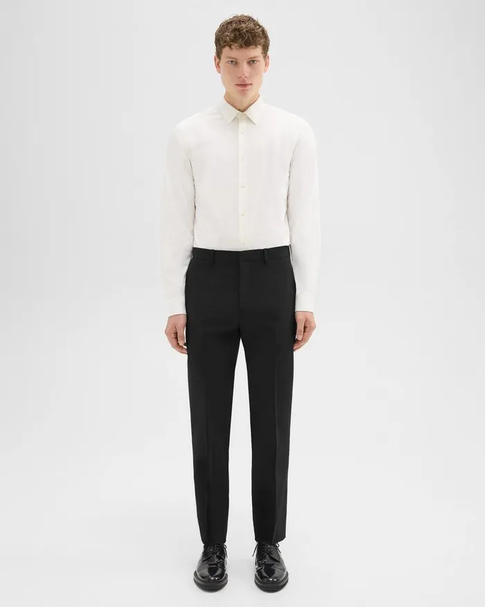 Theory Pants Mayer Pant In Stretch Wool Black 8211 Men