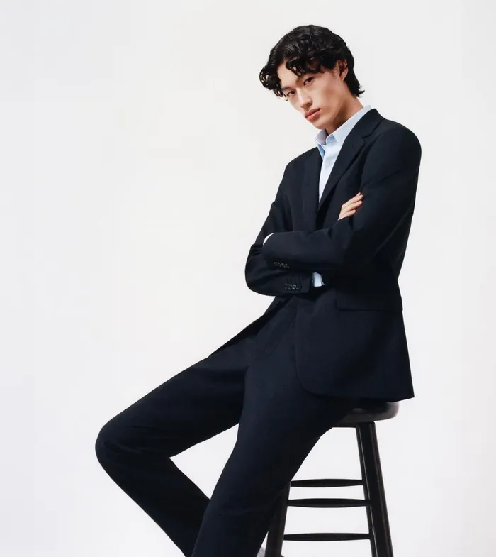 Theory Pants Mayer Pant In Stretch Wool Black 8211 Men