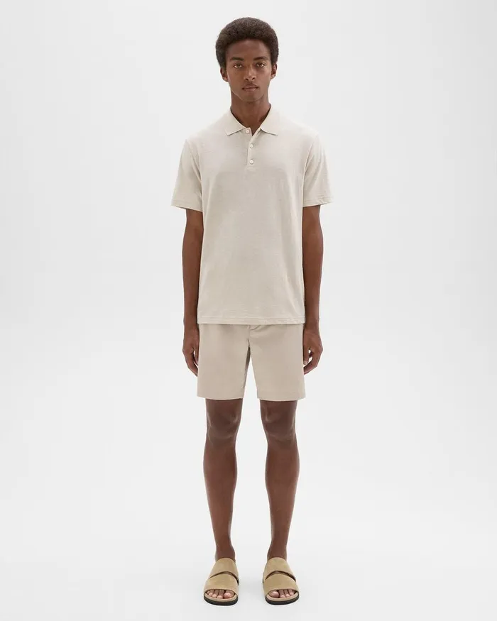 Theory Pants Zaine 7 Short In Organic Cotton New Sand 8211 Men