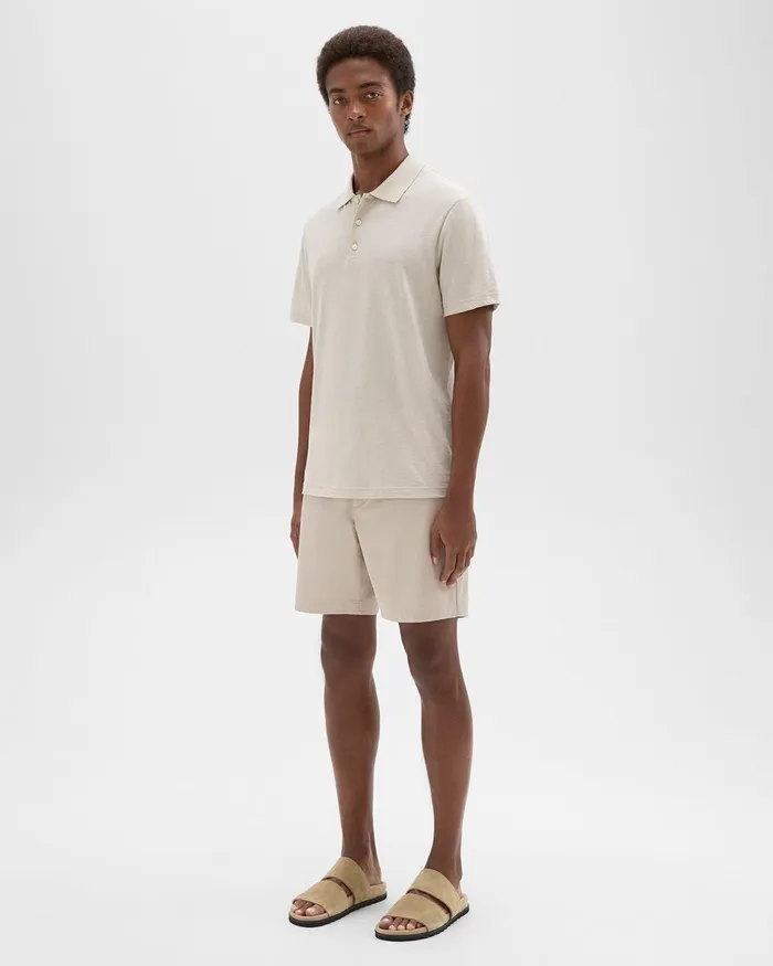 Theory Pants Zaine 7 Short In Organic Cotton New Sand 8211 Men