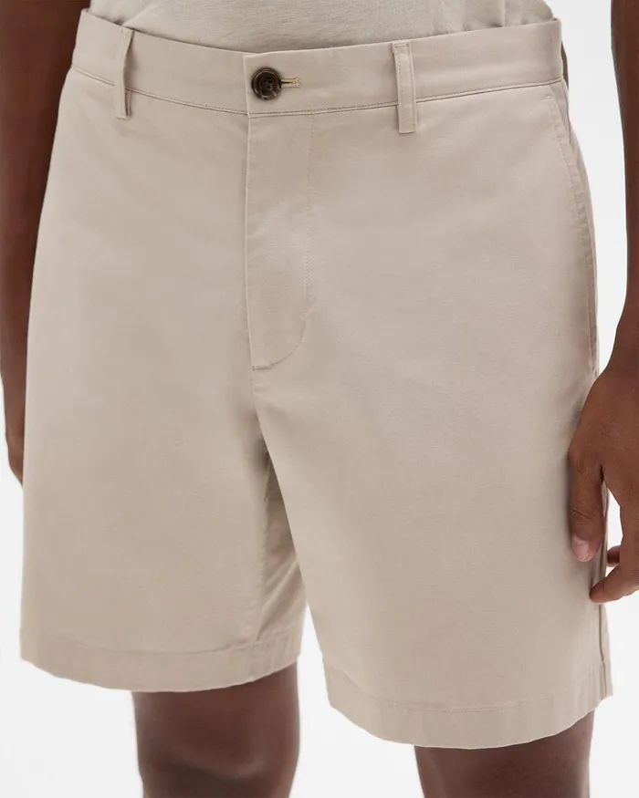 Theory Pants Zaine 7 Short In Organic Cotton New Sand 8211 Men