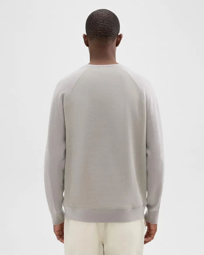 Theory Tshirts Polos ScubaWool Combo Sweatshirt Calcite 8211 Men