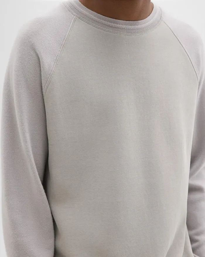 Theory Tshirts Polos ScubaWool Combo Sweatshirt Calcite 8211 Men