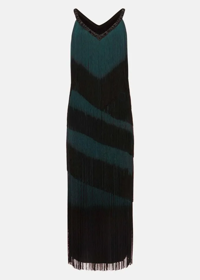 Tina Tassel Dress Blackforest Women Phase Eight Dresses