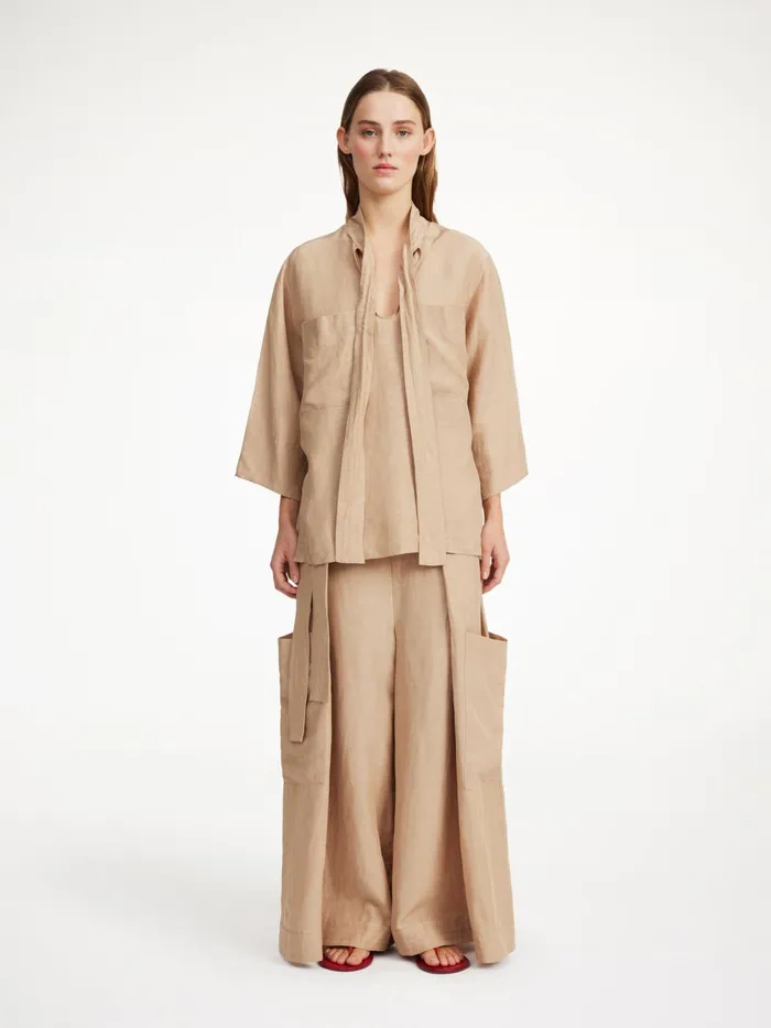 Tops and Blouses Women By Malene Birger Dakote Blouse Nomad