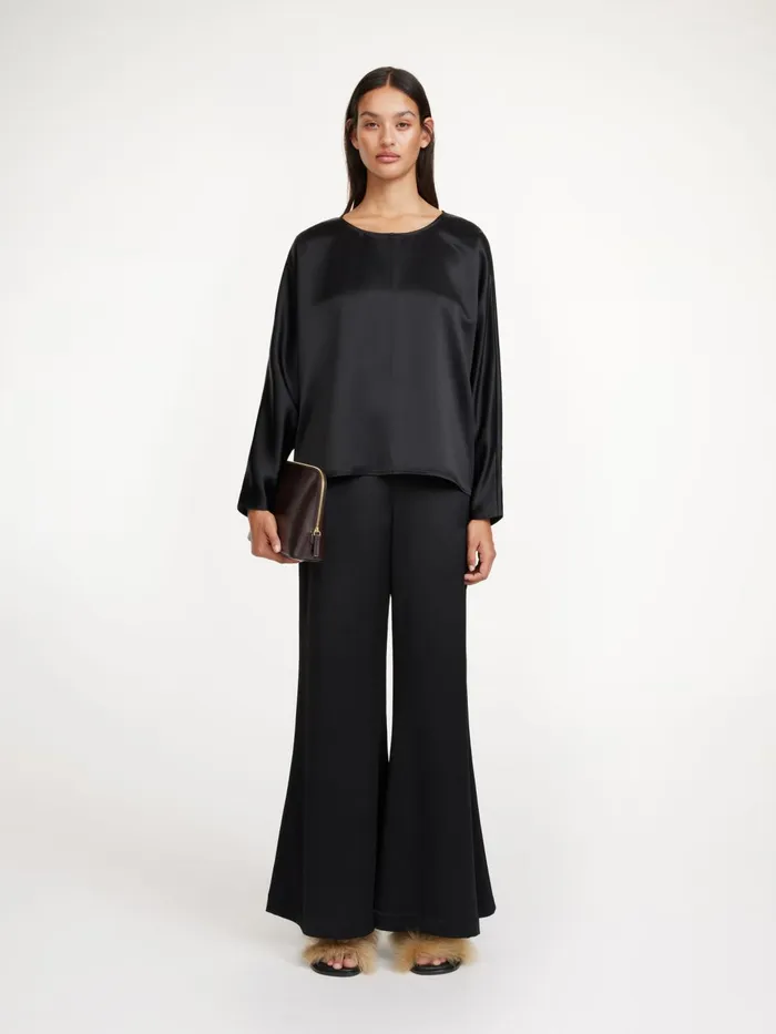 Tops and Blouses Women By Malene Birger Odelleys Blouse Black