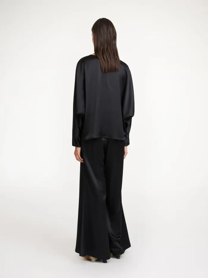 Tops and Blouses Women By Malene Birger Odelleys Blouse Black