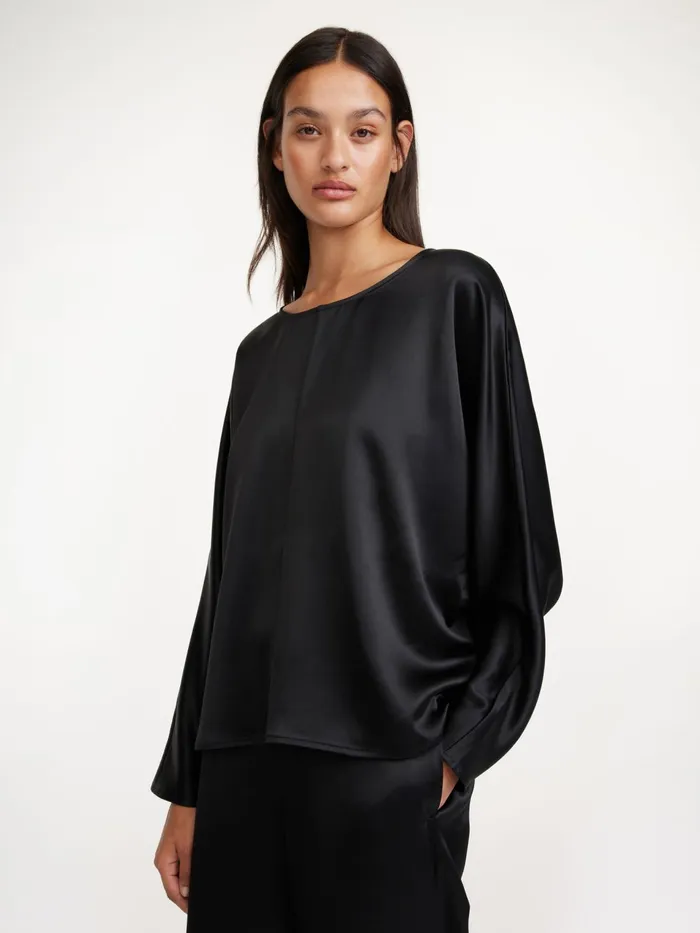 Tops and Blouses Women By Malene Birger Odelleys Blouse Black
