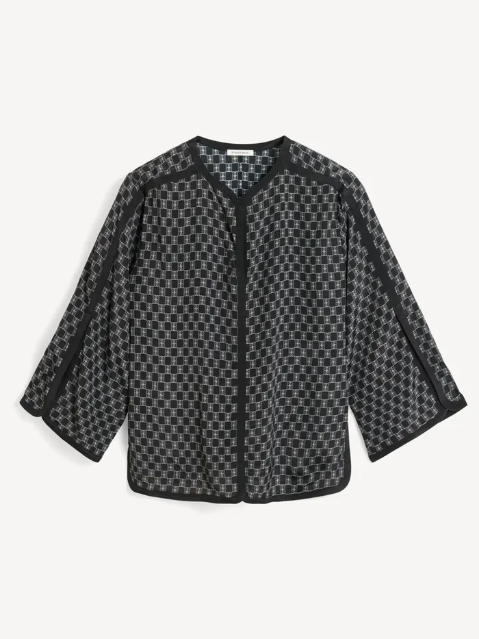 Tops and Blouses Women By Malene Birger Plazzo Blouse Mono Lined 050