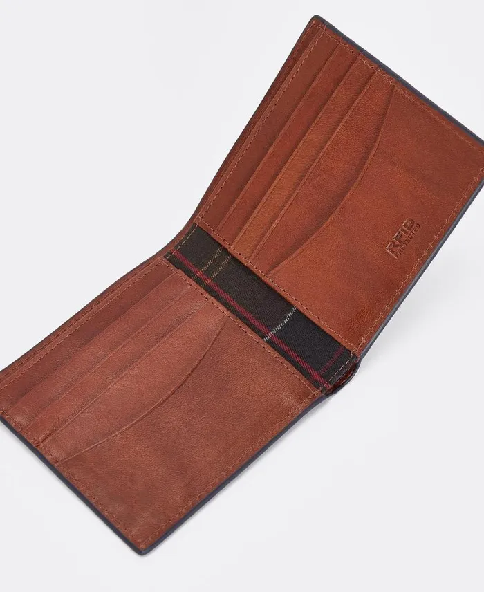 Torridon Leather Wallet Cognac Men Barbour Wallets and Card Holders