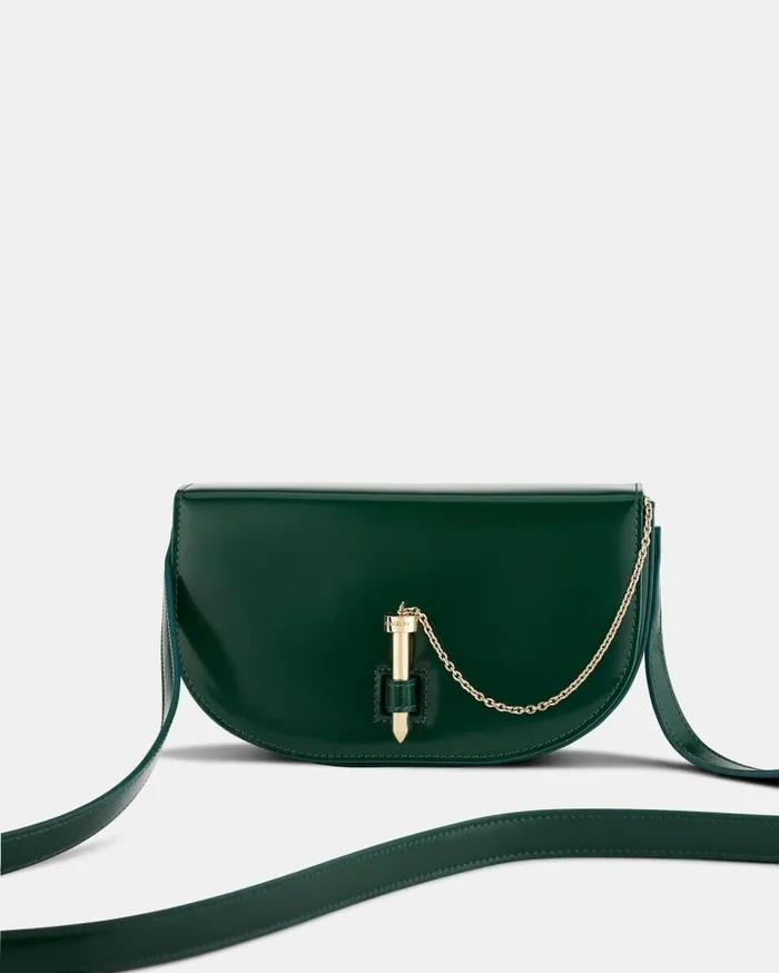 Tribeca Crossbody Green Women Aquazzura Shoulder Bags Tribeca Crossbody Green Women Aquazzura Shoulder Bags