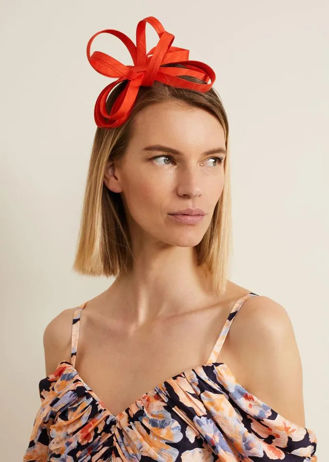 Triple Loop Headband Orange Women Phase Eight Headbands