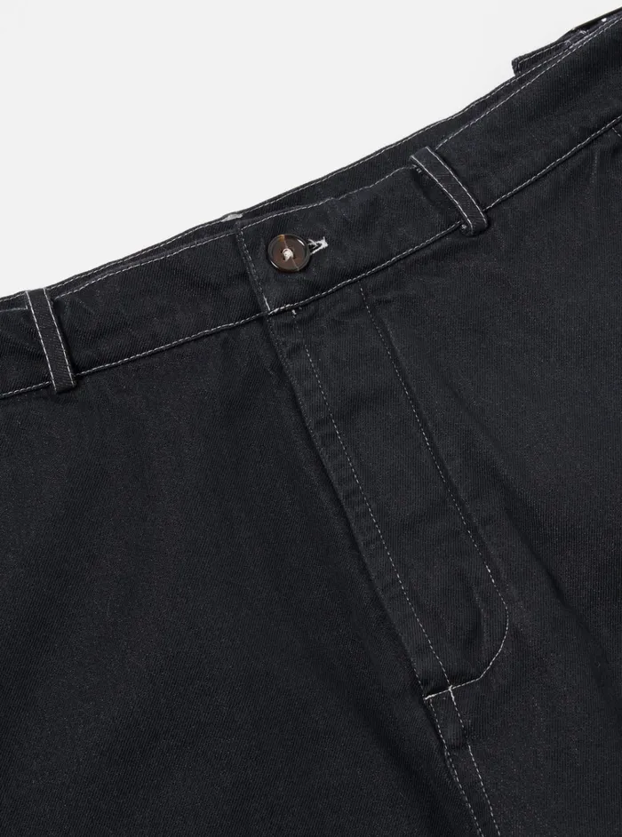 Trousers Men Universal Works Universal Works Coverall Pant In Black Cali Denim
