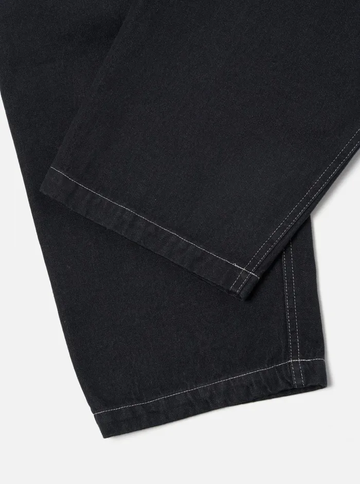 Trousers Men Universal Works Universal Works Coverall Pant In Black Cali Denim