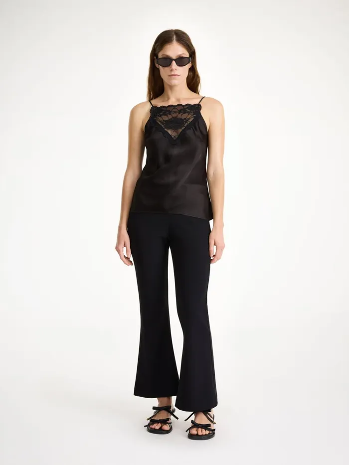 Trousers Women By Malene Birger Vilanna HighWaist Trousers Black
