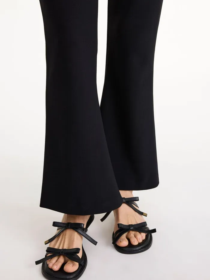 Trousers Women By Malene Birger Vilanna HighWaist Trousers Black