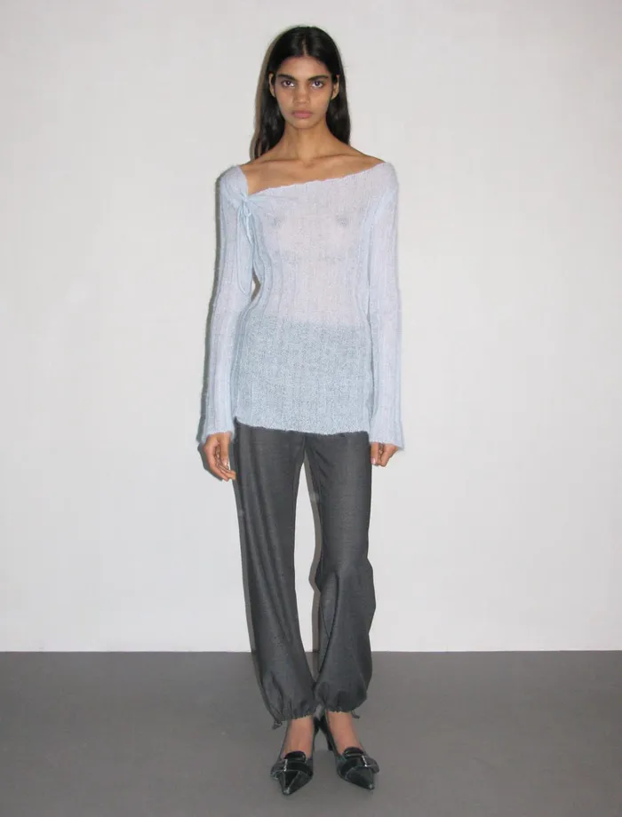 Tsubaki Light Blue Women Paloma Wool Knits