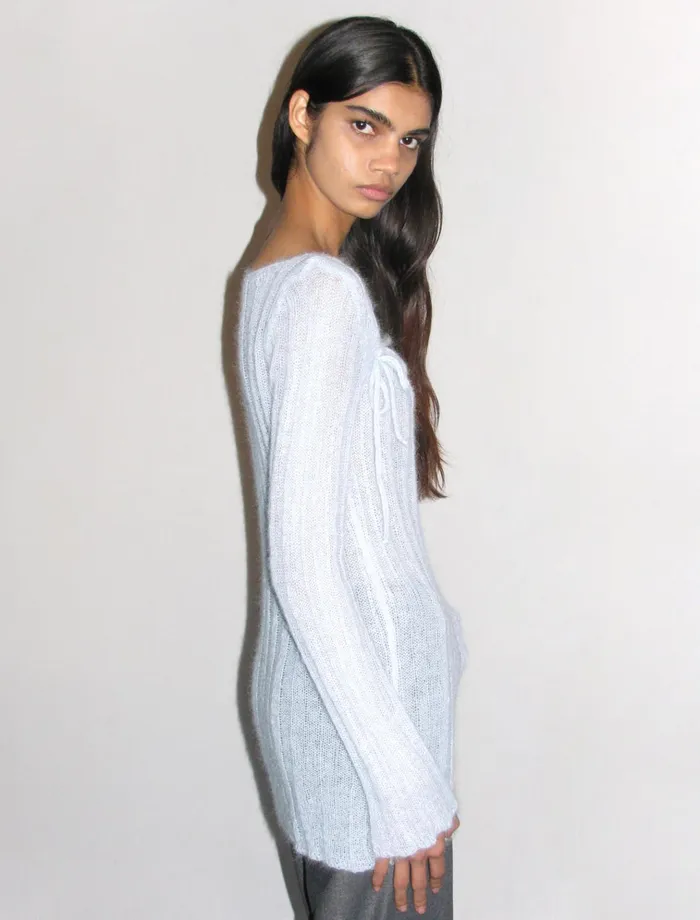 Tsubaki Light Blue Women Paloma Wool Knits
