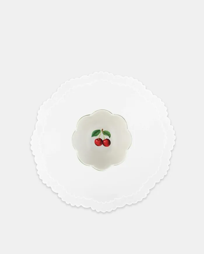 Tutti Frutti Cereal Bowl Green Women Aquazzura Dinnerware