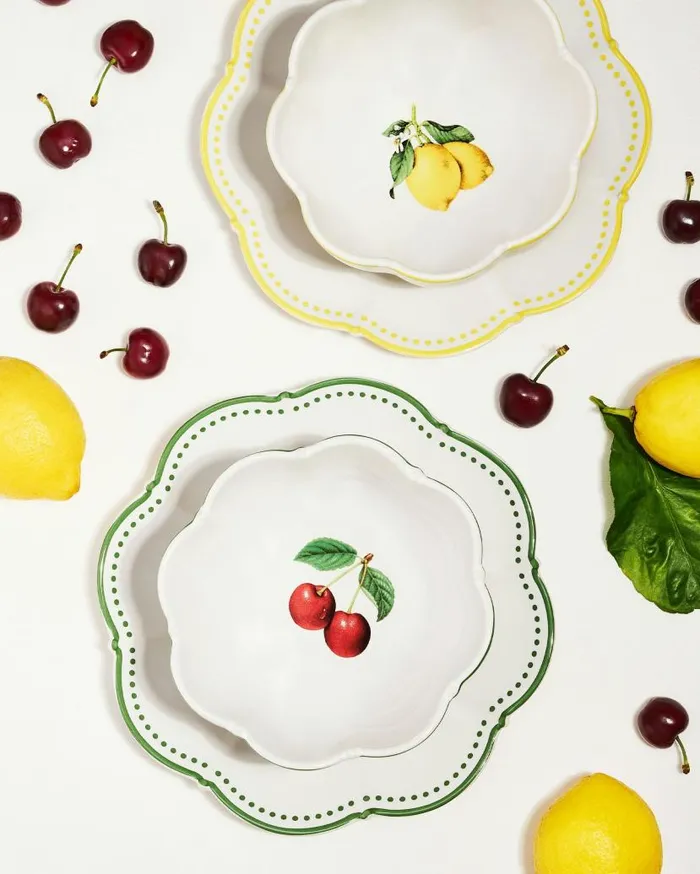 Tutti Frutti Cereal Bowl Green Women Aquazzura Dinnerware