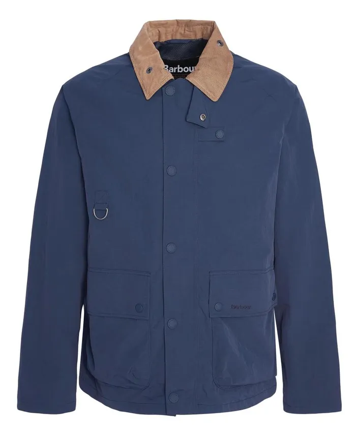 Utility Summer Spey Showerproof Jacket Classic Navy Men Barbour Showerproof Jackets