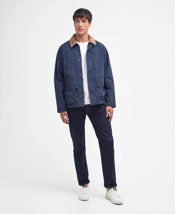 Utility Summer Spey Showerproof Jacket Classic Navy Men Barbour Showerproof Jackets