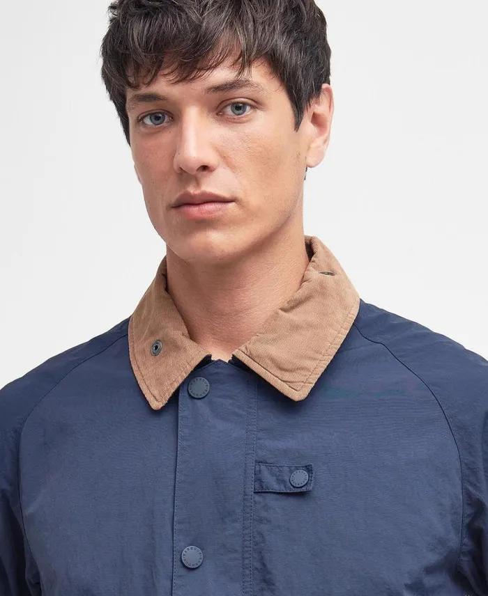 Utility Summer Spey Showerproof Jacket Classic Navy Men Barbour Showerproof Jackets