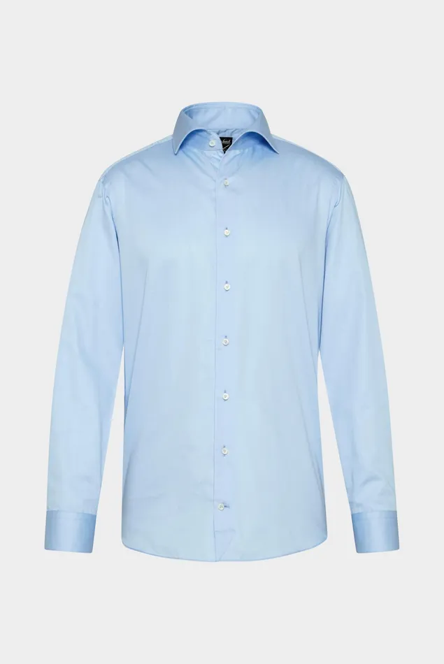 Van Laack Business Shirts Men Luxury Meisterwerk Structured Cotton Shirt Van Laack Business Shirts Men Luxury Meisterwerk Structured Cotton Shirt