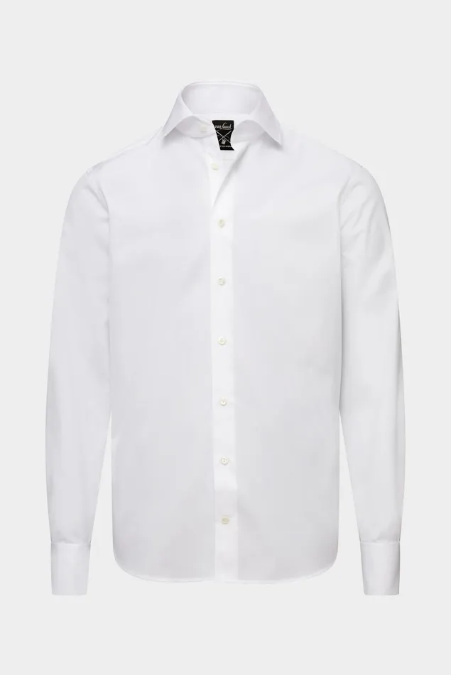 Van Laack Business Shirts Men Poplin Double Cuff Shirt