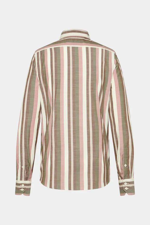 Van Laack Casual Shirts Men Multicoloured Striped Shirt Van Laack Casual Shirts Men Multicoloured Striped Shirt