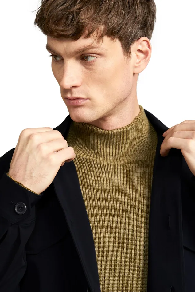 Van Laack Jackets and Vests Men Stretch Overshirt Black Van Laack Jackets and Vests Men Stretch Overshirt Black