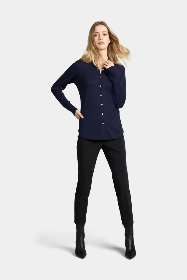 Van Laack Jeans and Pants Women HailaNOS 8211 Cottontechnostretch Business Trousers