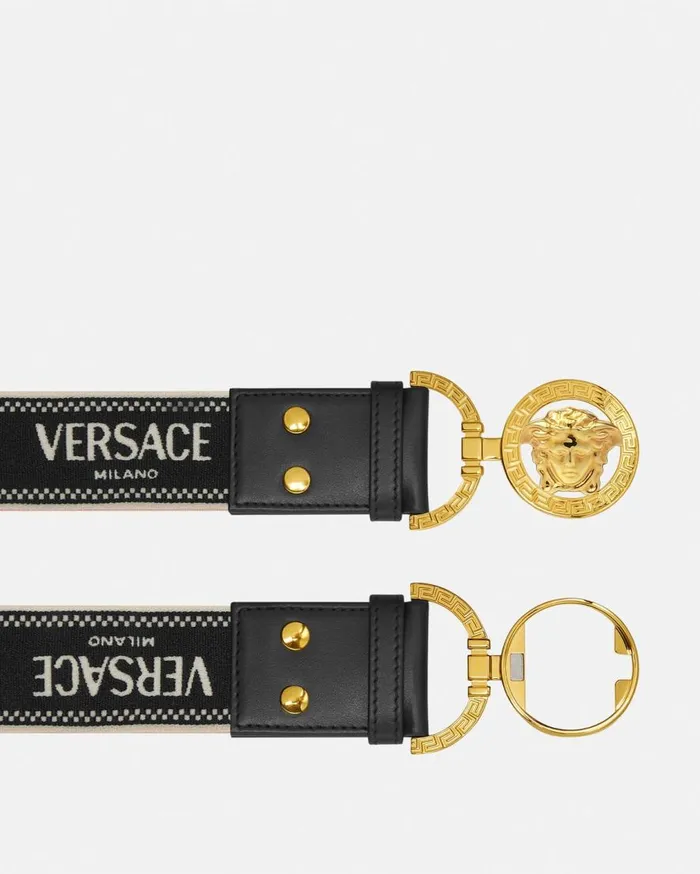 Versace Belts Medusa 03995 Jacquard Belt 16034 4 Cm Blackgold 8211 Women Versace Belts Medusa 03995 Jacquard Belt 16034 4 Cm Blackgold 8211 Women