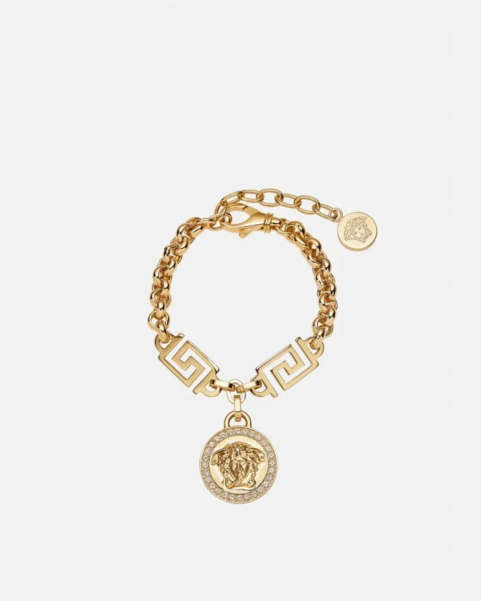 Versace Bracelets Crystal La Medusa Greca Bracelet Gold 8211 Women