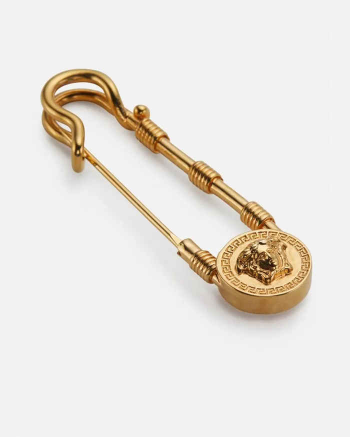 Versace Brooches Safety Pin Brooch Gold 8211 Women Versace Brooches Safety Pin Brooch Gold 8211 Women