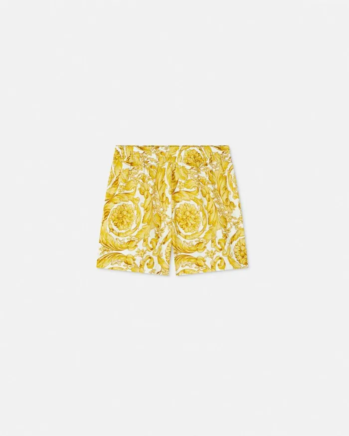 Versace Clothing Barocco Baby Sweat Shorts Print 8211 Children