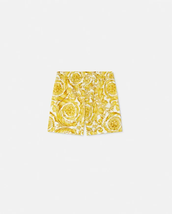Versace Clothing Barocco Baby Sweat Shorts Print 8211 Children Versace Clothing Barocco Baby Sweat Shorts Print 8211 Children