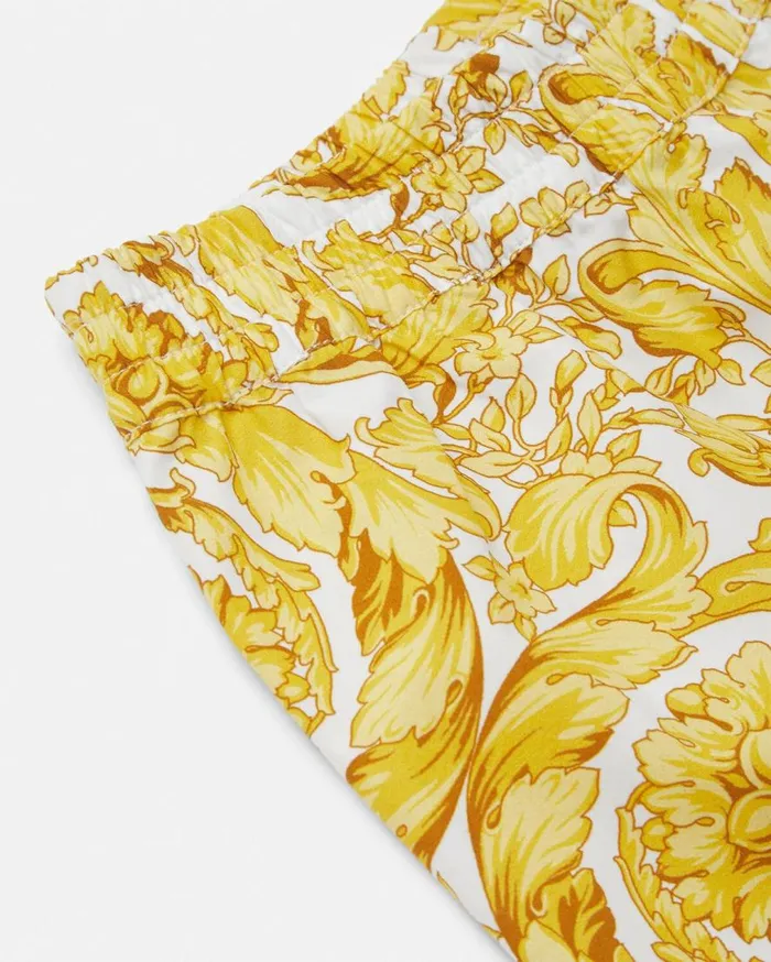 Versace Clothing Barocco Baby Sweat Shorts Print 8211 Children Versace Clothing Barocco Baby Sweat Shorts Print 8211 Children